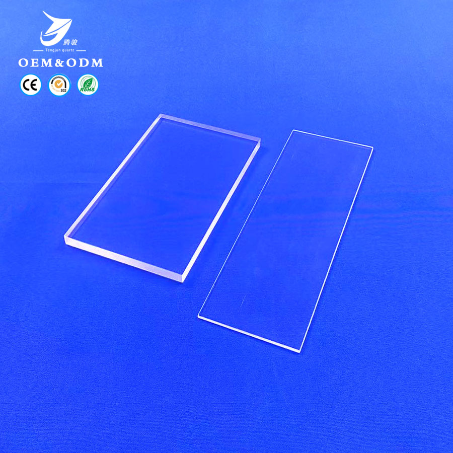 Quartz Observation Window Plate Fused Silica High Pressure Clear