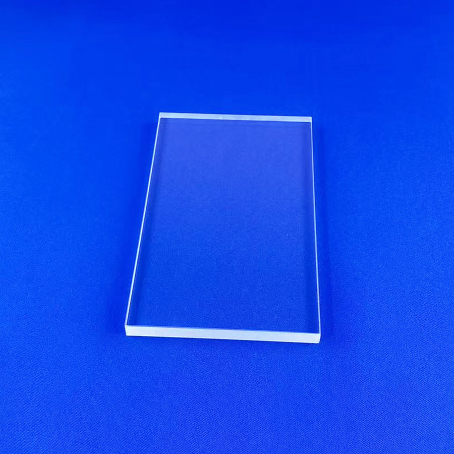 Quartz Optical Flat Plate Fused Silica High Flatness Polished Custom