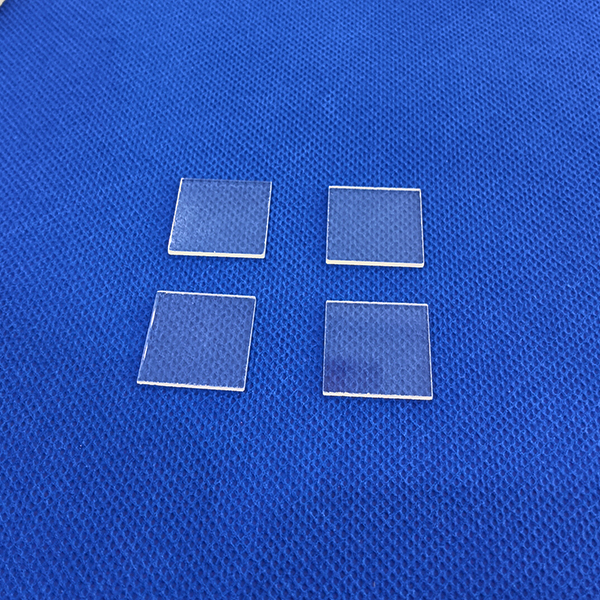 Quartz Glass Plate 0.5mm 1mm 2mm Thickness Fused Silica Clear Custom Size