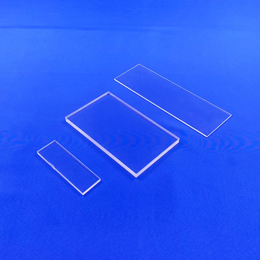 Drilled Quartz Plate Multi Hole Fused Silica CNC Machined Custom