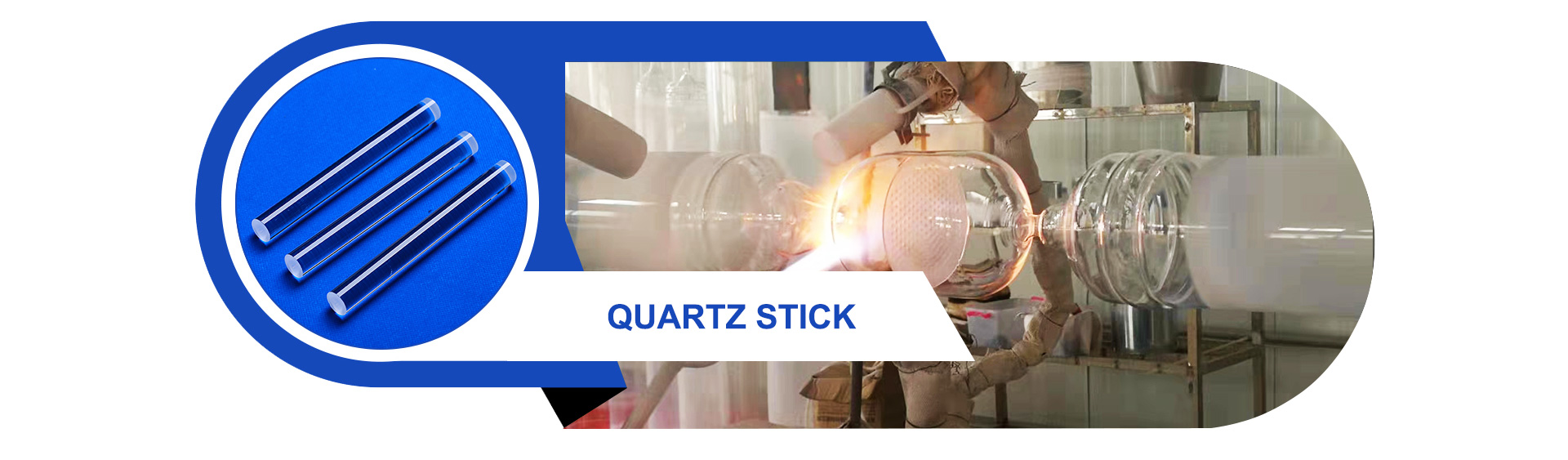 Large diameter custom quartz furnace tubes and vessels