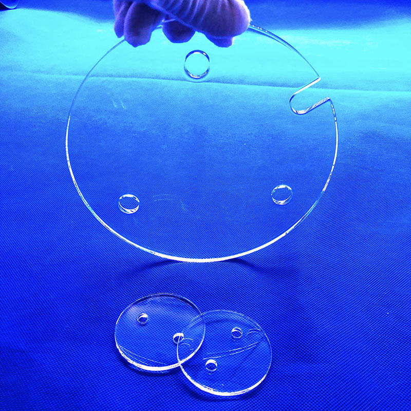Quartz Plate for Boiler Sight Glass Fused Silica Heat Resistant