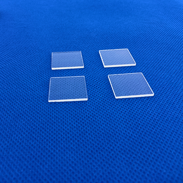 Quartz Glass Plate 0.5mm 1mm 2mm Thickness Fused Silica Clear Custom Size