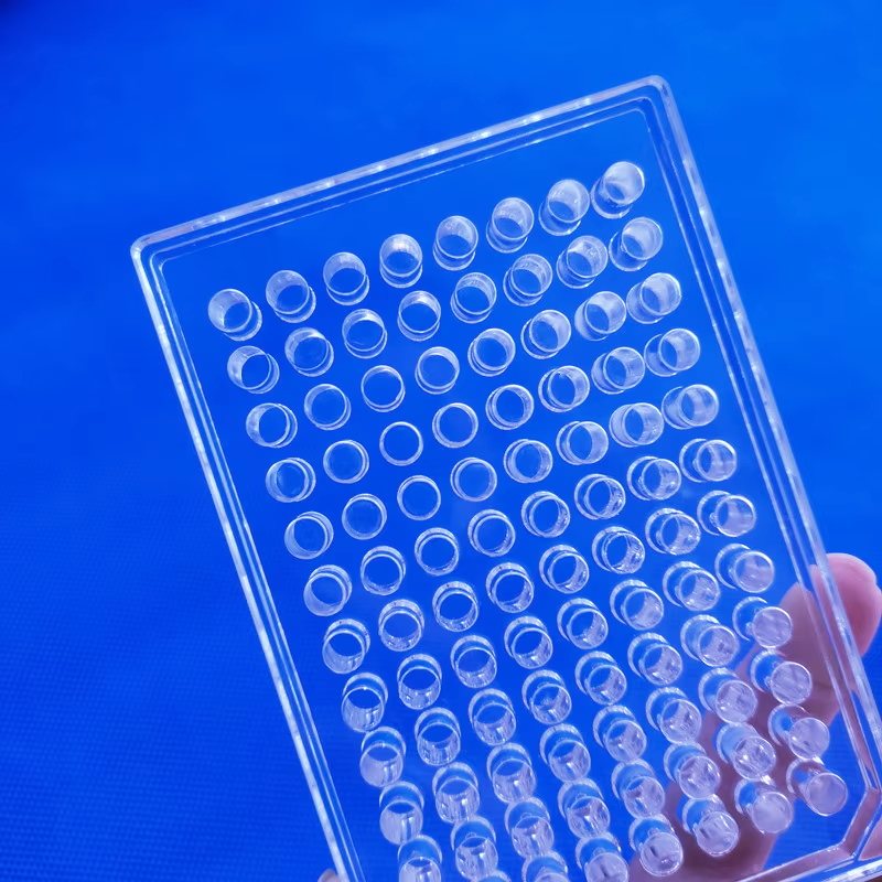 Quartz Glass Plate for Vacuum Chamber Viewport High Purity Custom