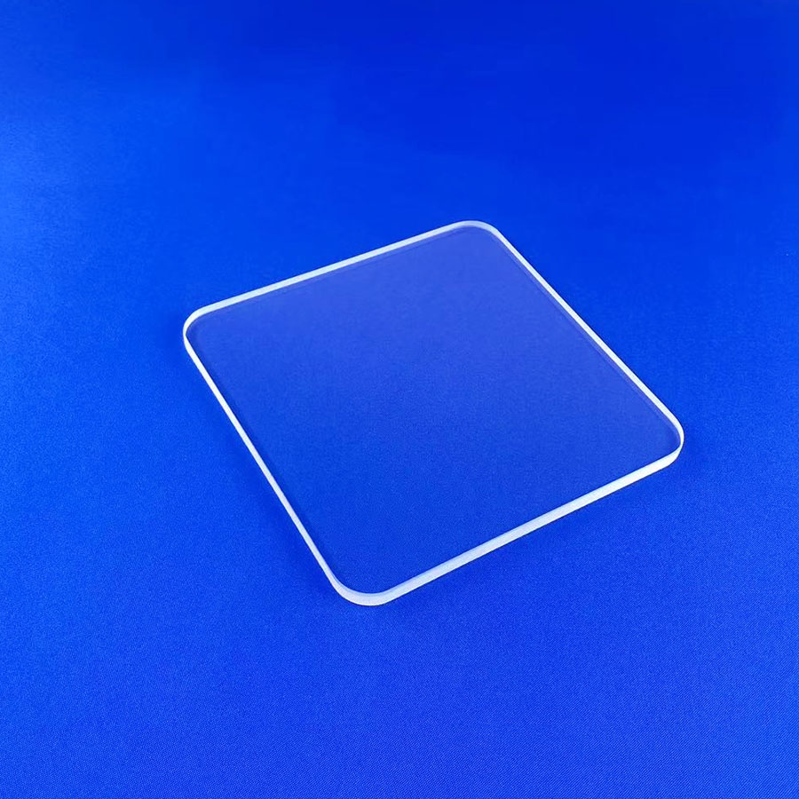 Quartz Optical Flat Plate Fused Silica High Flatness Polished Custom