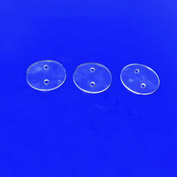 Transparent Quartz Wafer and Perforated Disc Sheet