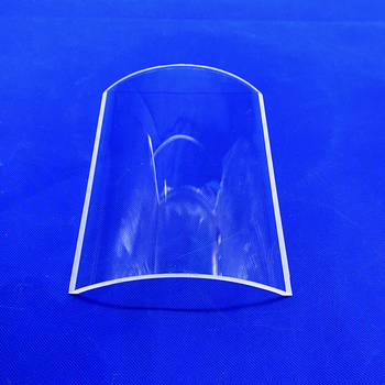 High Temperature Resistant Transparent Quartz Radian Plate