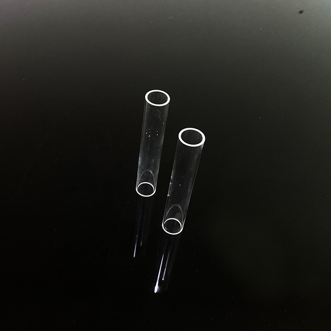 Large Diameter Clear Quartz Borosilicate Glass Tube round Fused Silica Bubble Pipe for Bending and Welding