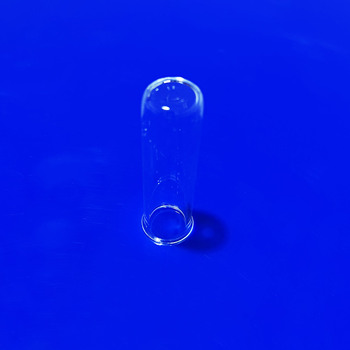 Round Bottom Clear Quartz Glass Test Pipe