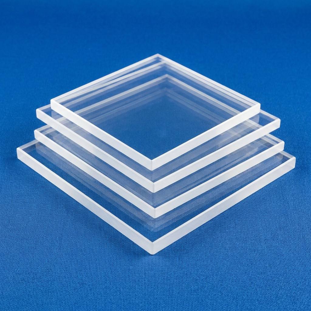 Quartz Plate for Laboratory Fused Silica Clear Heat Resistant Custom
