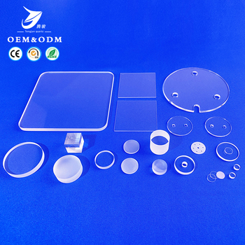 High Purity Quartz Glass Plate Factory Custom JGS1 JGS2 JGS3