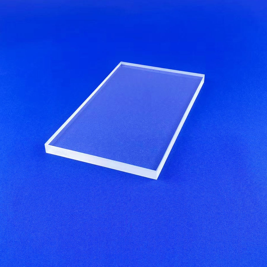 Laser Cut Quartz Glass Plate Fused Silica Precision Custom Size