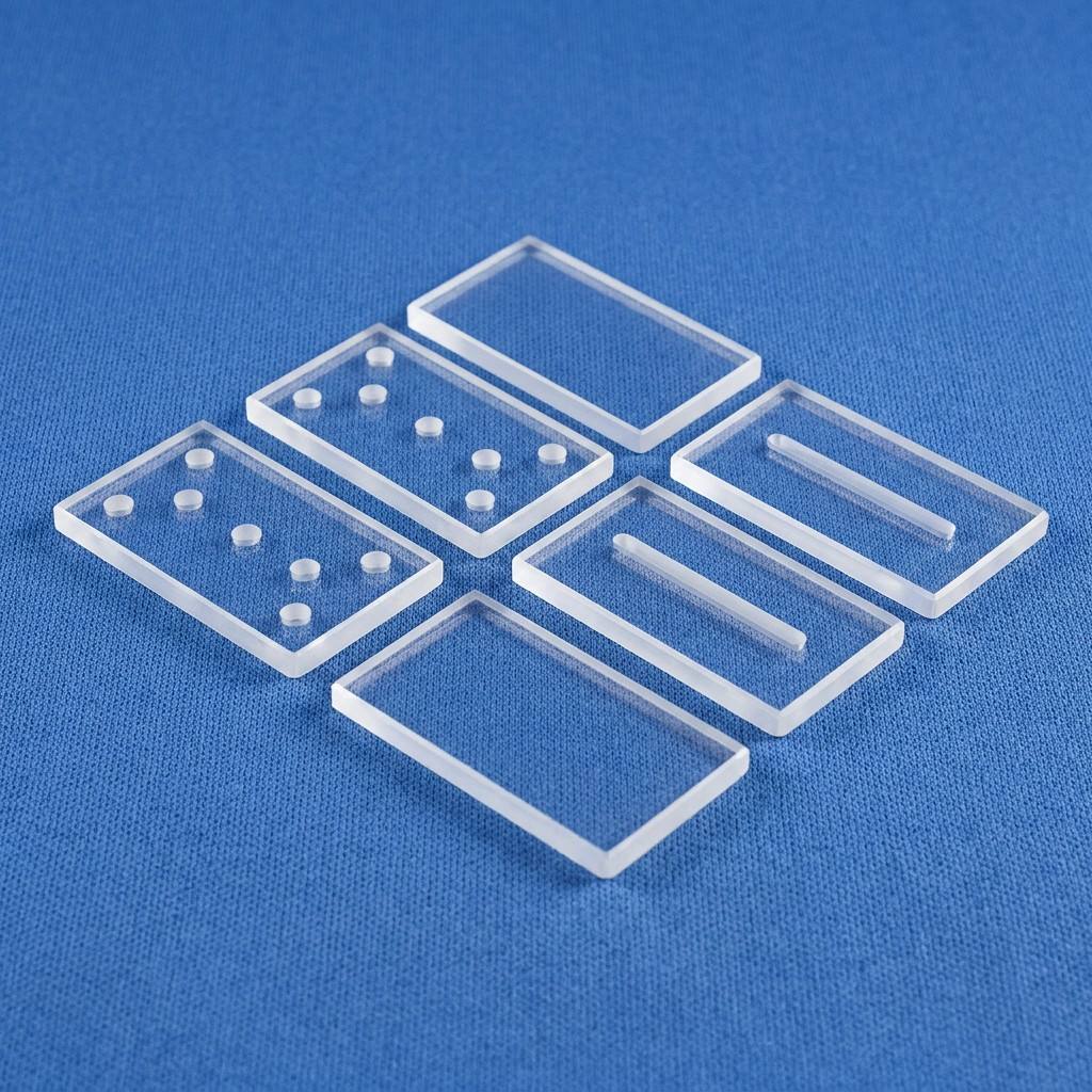Quartz Glass Sheet 10mm 20mm 30mm Thick Fused Silica Heat Resistant