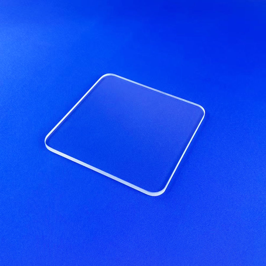 Quartz Plate 3mm 5mm 8mm Thickness High Purity Fused Silica Polished