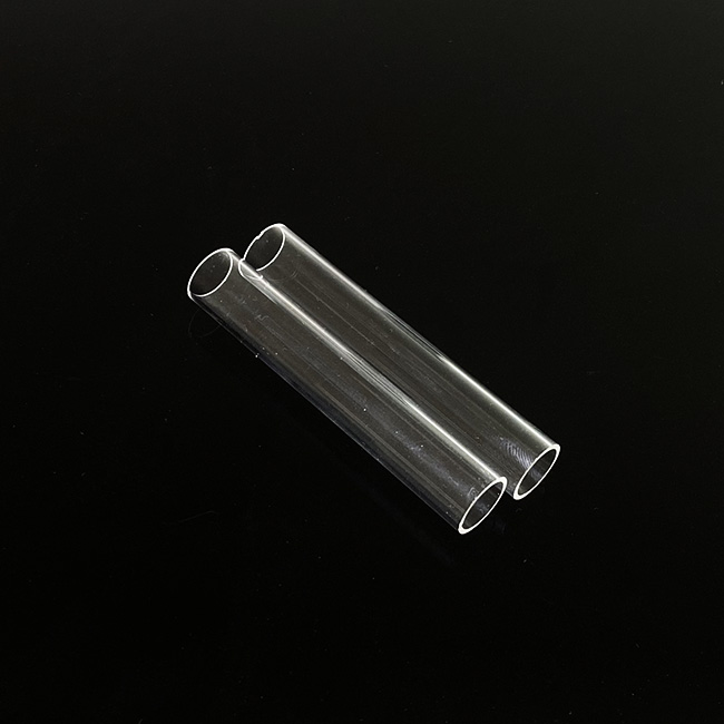 Large Diameter Clear Quartz Borosilicate Glass Tube round Fused Silica Bubble Pipe for Bending and Welding