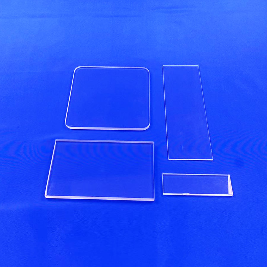 Quartz Plate 3mm 5mm 8mm Thickness High Purity Fused Silica Polished