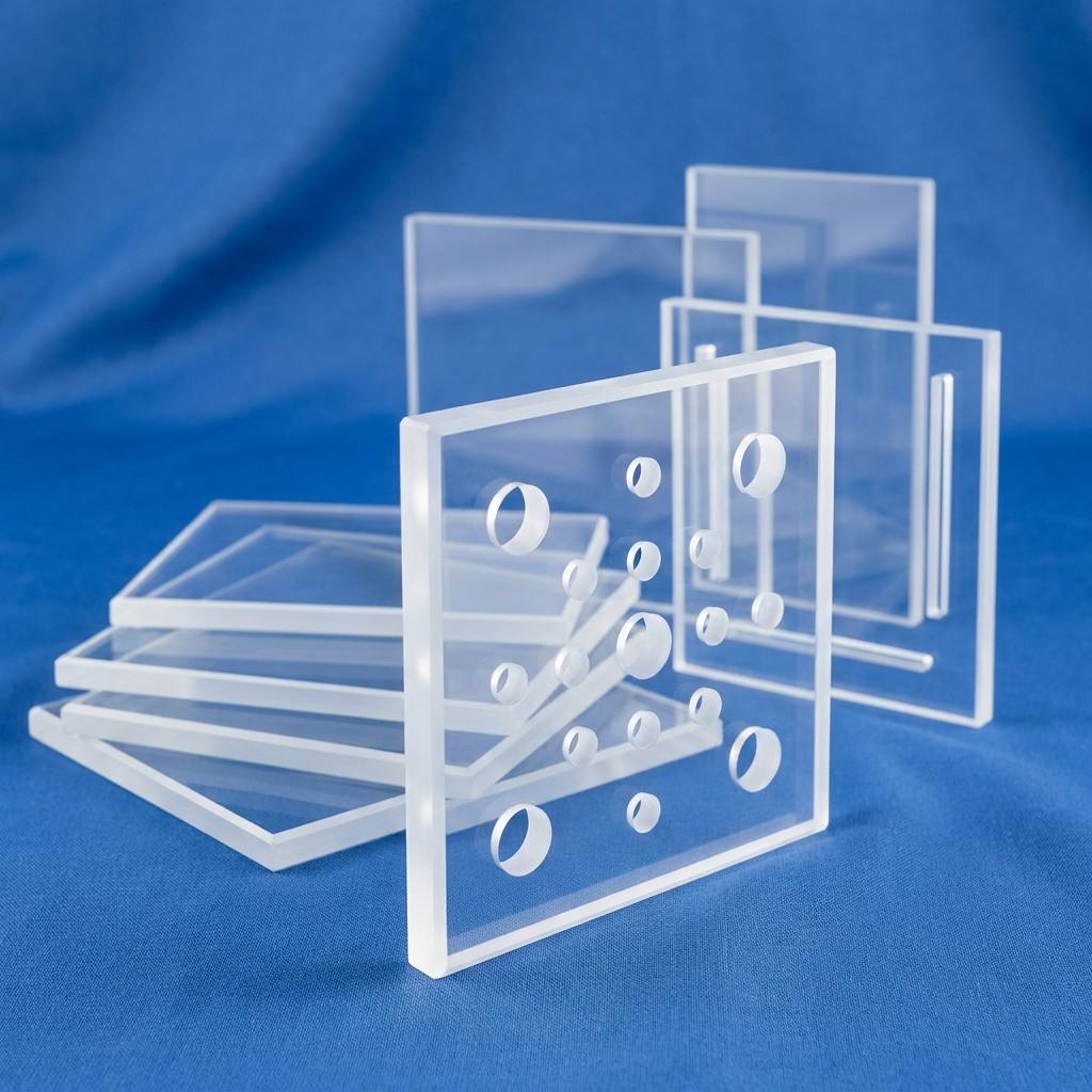 Quartz Plate for Laser Protection Window Fused Silica UV Grade