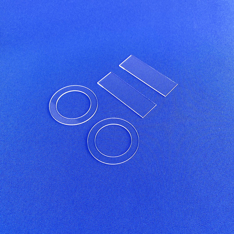 Quartz Viewport Glass Plate Vacuum Chamber Fused Silica Custom Size