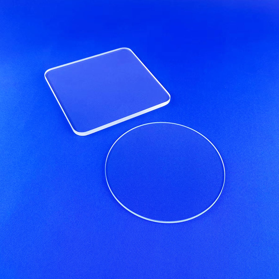 Quartz Plate 3mm 5mm 8mm Thickness High Purity Fused Silica Polished